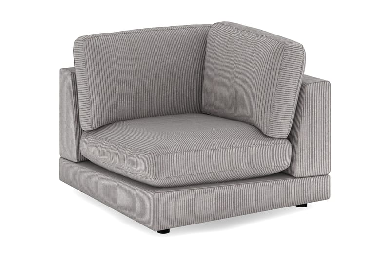 Arken 1-sits Hörnmodul i Manchester - Mörkgrå - Möbler - Soffa - Modulsoffor - Hörnmodul