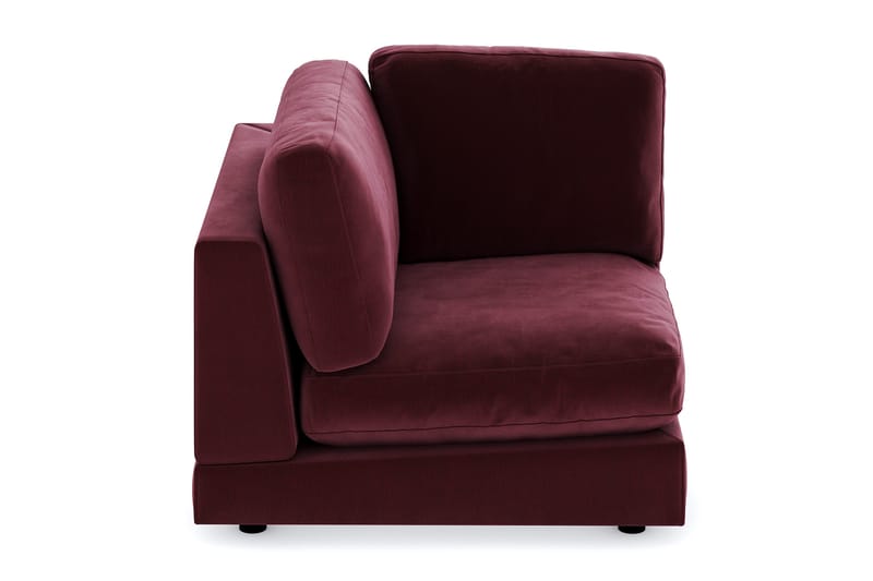 Arken 1-sits Hörnmodul i Sammet - Lila - Möbler - Soffa - Modulsoffor - Hörnmodul