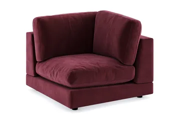 Arken 1-sits Hörnmodul i Sammet