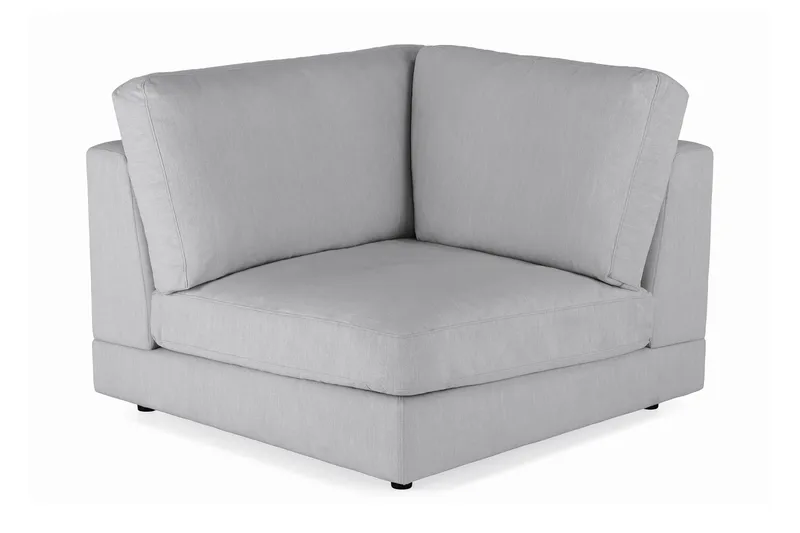 Arken 1-sits Hörnmodul i Tyg - Grå - Möbler - Soffa - Modulsoffor - Hörnmodul