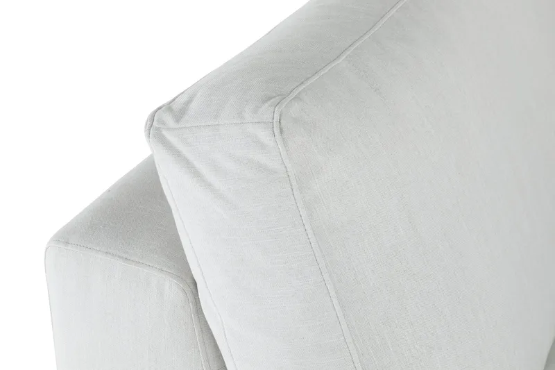 Arken 1-sits Hörnmodul i Tyg - Ljusgrå - Möbler - Soffa - Modulsoffor - Hörnmodul