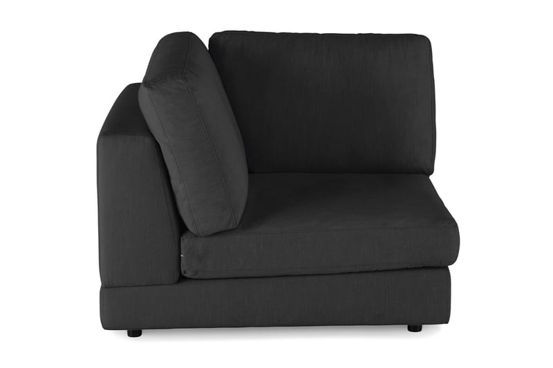 Arken 1-sits Hörnmodul i Tyg - Svart - Möbler - Soffa - Modulsoffor - Hörnmodul
