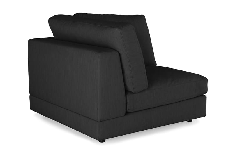 Arken 1-sits Hörnmodul i Tyg - Svart - Möbler - Soffa - Modulsoffor - Hörnmodul