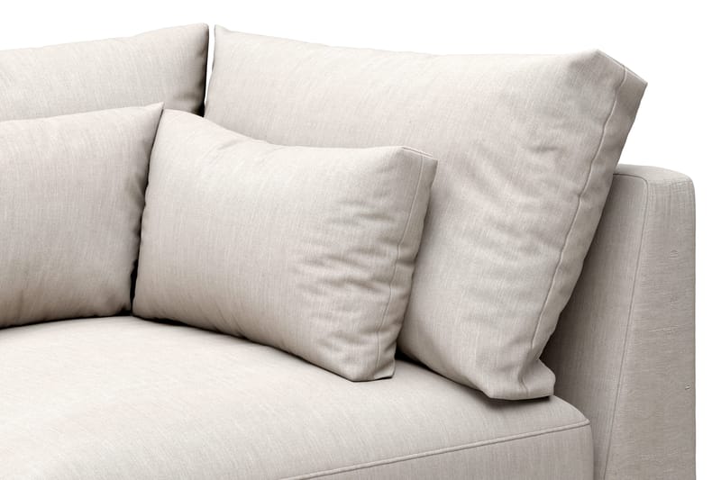 Dubai 1-sits Extra Djup Hörnmodul för Modulsoffa i Tyg - Beige - Möbler - Soffa - Modulsoffor - Hörnmodul