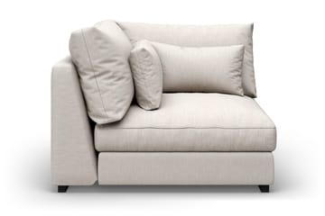 Dubai 1-sits Extra Djup Hörnmodul för Modulsoffa i Tyg - Beige - Möbler - Soffa - Modulsoffor - Hörnmodul