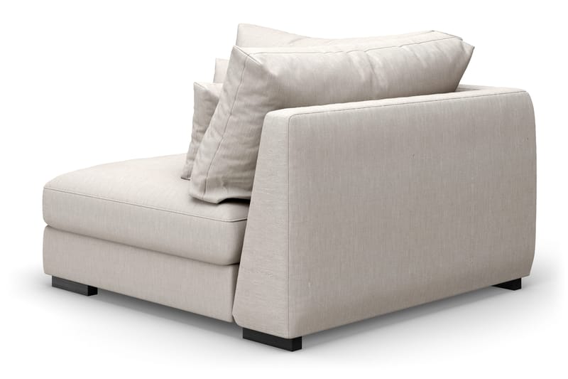 Dubai 1-sits Extra Djup Hörnmodul för Modulsoffa i Tyg - Beige - Möbler - Soffa - Modulsoffor - Hörnmodul