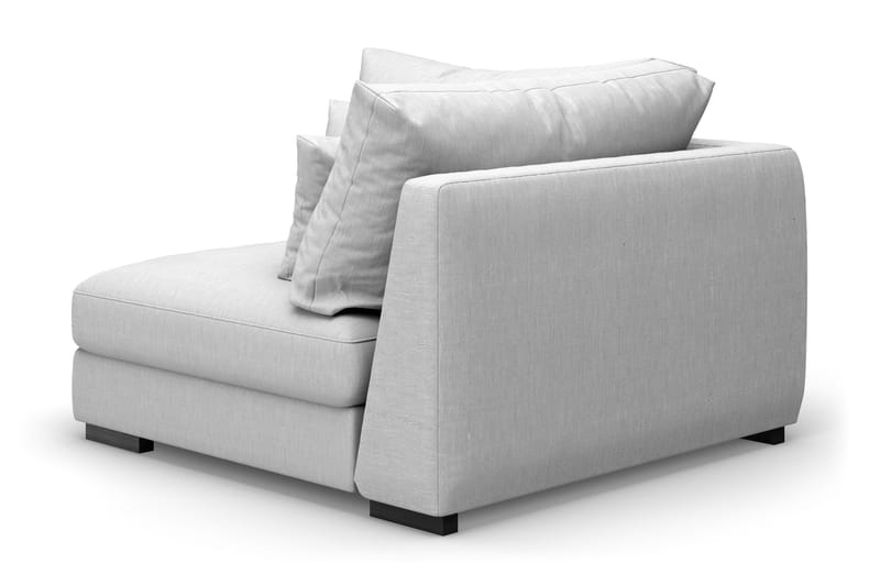 Dubai 1-sits Extra Djup Hörnmodul för Modulsoffa i Tyg - Ljusgrå - Möbler - Soffa - Modulsoffor - Hörnmodul