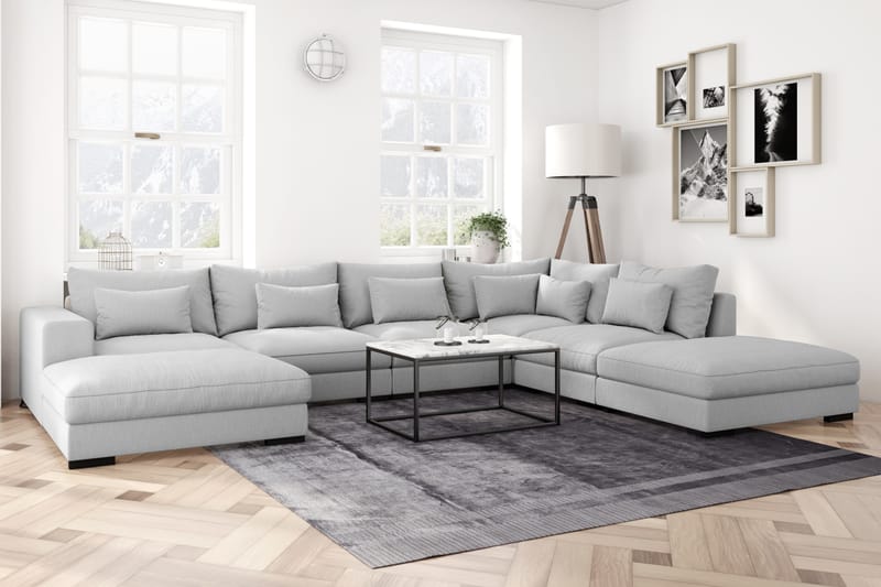 Dubai Hörnmodul - Ljusgrå - Möbler - Soffa - Modulsoffor - Hörnmodul