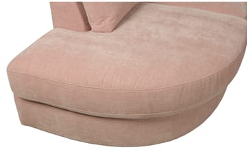Kielstra Hörnmodul Vänster - Rosa - Möbler - Soffa - Modulsoffor - Hörnmodul