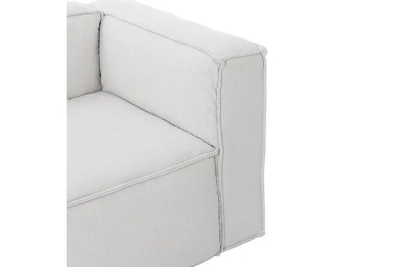 Oceanis Hörnmodul/armstödsmodul höger - Beige - Möbler - Soffa - Modulsoffor - Övriga moduler till modulsoffa