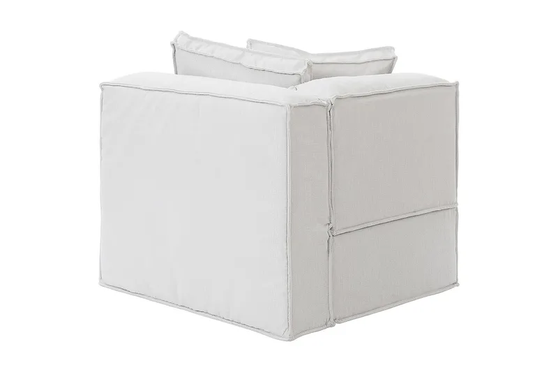 Oceanis Hörnmodul/armstödsmodul höger - Beige - Möbler - Soffa - Modulsoffor - Övriga moduler till modulsoffa