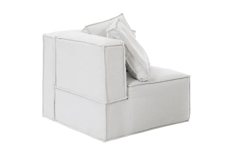 Oceanis Hörnmodul/armstödsmodul höger - Beige - Möbler - Soffa - Modulsoffor - Övriga moduler till modulsoffa