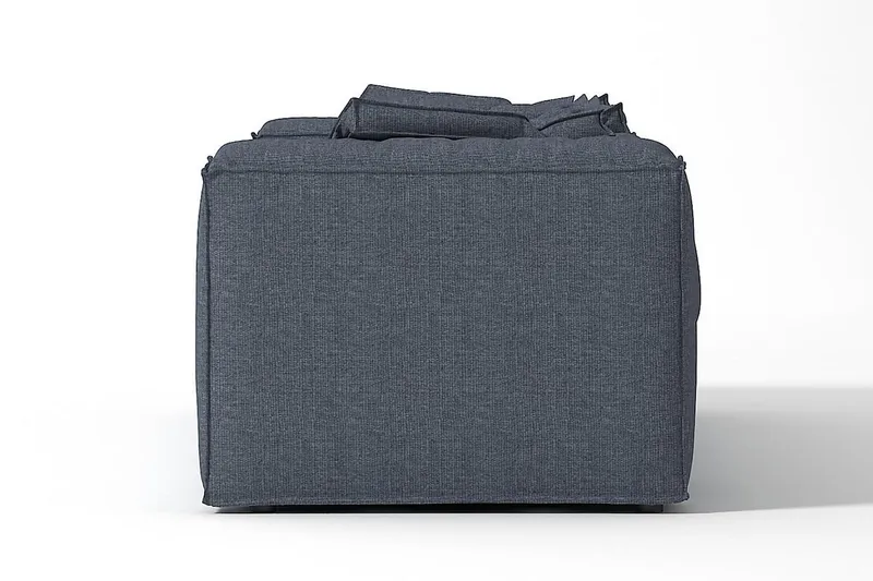 Oceanis Hörnmodul/armstödsmodul höger - Mörkgrå - Möbler - Soffa - Modulsoffor - Övriga moduler till modulsoffa