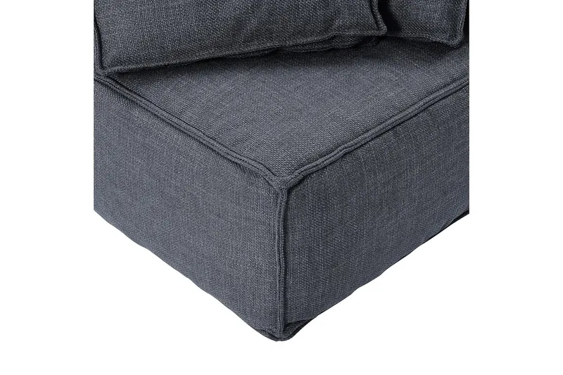 Oceanis Hörnmodul/armstödsmodul höger - Mörkgrå - Möbler - Soffa - Modulsoffor - Övriga moduler till modulsoffa