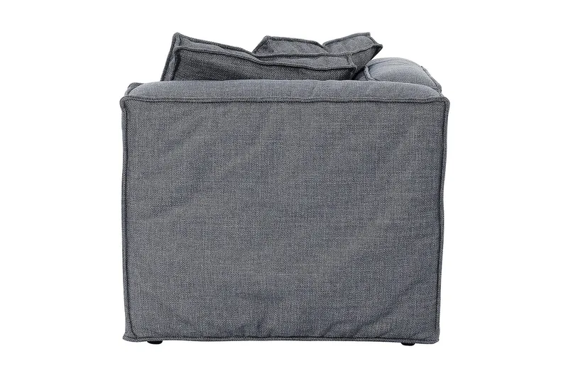 Oceanis Hörnmodul/armstödsmodul höger - Mörkgrå - Möbler - Soffa - Modulsoffor - Övriga moduler till modulsoffa