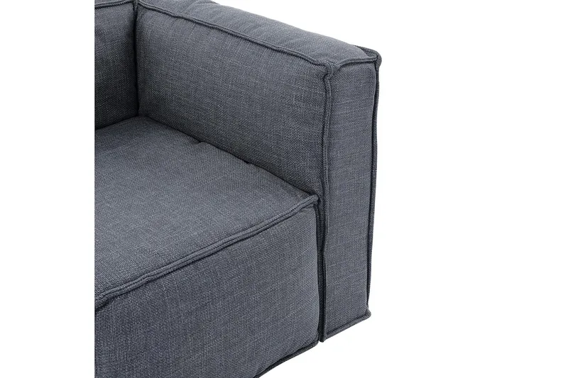 Oceanis Hörnmodul/armstödsmodul höger - Mörkgrå - Möbler - Soffa - Modulsoffor - Övriga moduler till modulsoffa