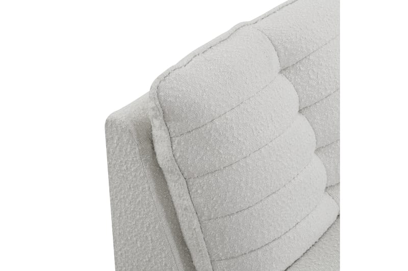Vergara Hörnmodul - Vit/Svart Bouclé - Möbler - Soffa - Modulsoffor - Hörnmodul