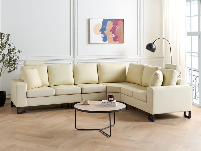 Hörnsoffa Stockholm - Ljusbeige - Möbler - Soffa - Modulsoffor - Komplett modulsoffa