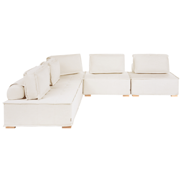 Hörnsoffa Tibro Högervänd - Off-White - Möbler - Soffa - Modulsoffor - Komplett modulsoffa