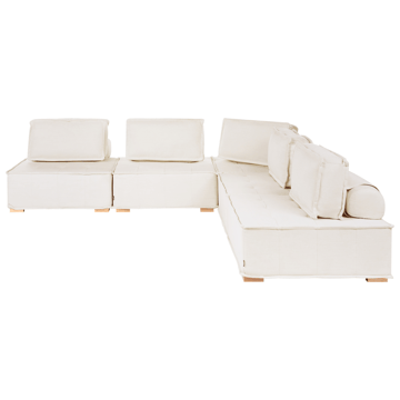 Hörnsoffa Tibro Vänstervänd - Off-white - Möbler - Soffa - Modulsoffor - Komplett modulsoffa