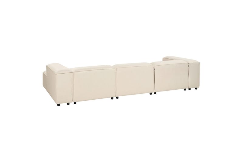 Hörnsoffa till vänster Ardal Beige/svart - Beige/svart - Möbler - Soffa - Modulsoffor - Hörnmodul