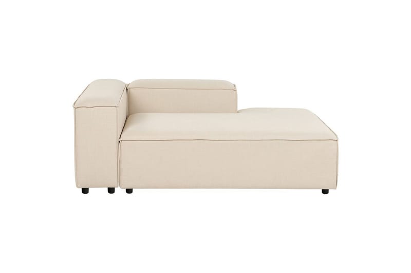 Hörnsoffa till vänster Ardal Beige/svart - Beige/svart - Möbler - Soffa - Modulsoffor - Hörnmodul