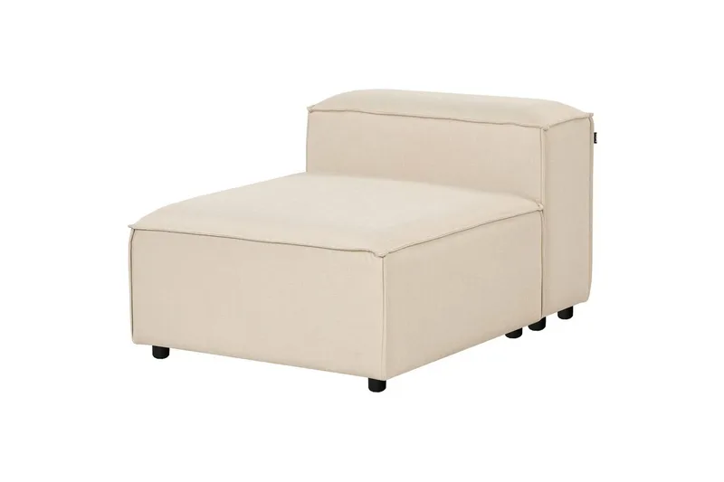 Hörnsoffa till vänster Ardal Beige/svart - Beige/svart - Möbler - Soffa - Modulsoffor - Hörnmodul