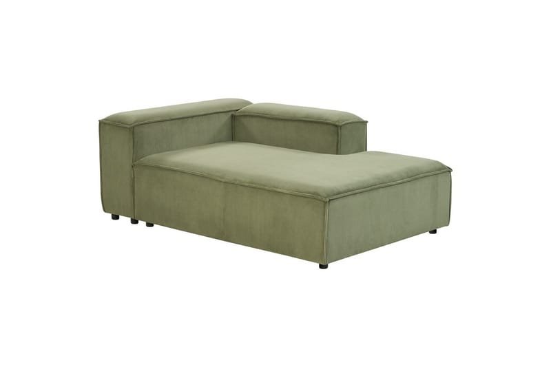 Hörnsoffa till vänster Ardal Grön/Svart - Grön/Svart - Möbler - Soffa - Modulsoffor - Hörnmodul