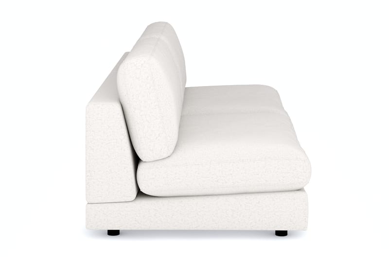 Arken 4-sits Modulsoffa i Bouclé - Vit - Möbler - Soffa - Modulsoffor - Komplett modulsoffa
