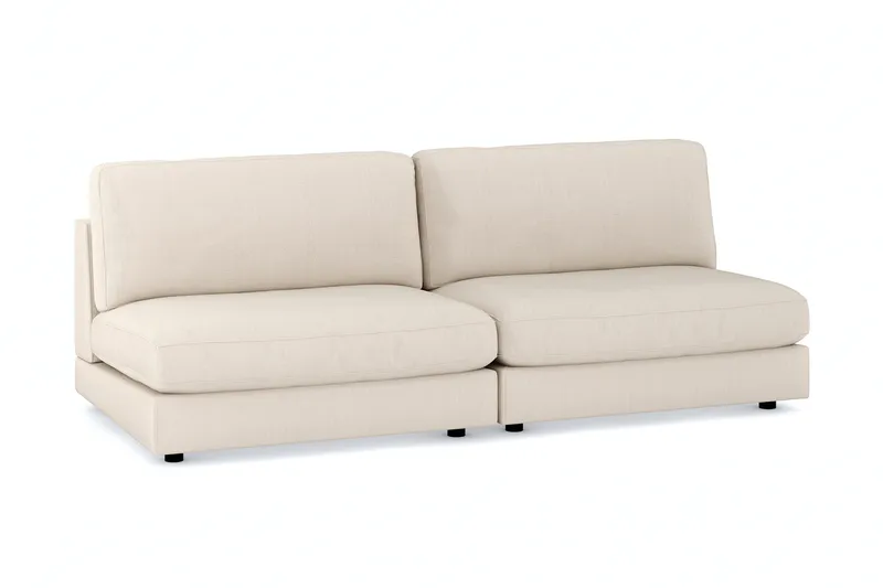 Arken 4-sits Modulsoffa i Manchester - Beige - Möbler - Soffa - Modulsoffor - Komplett modulsoffa