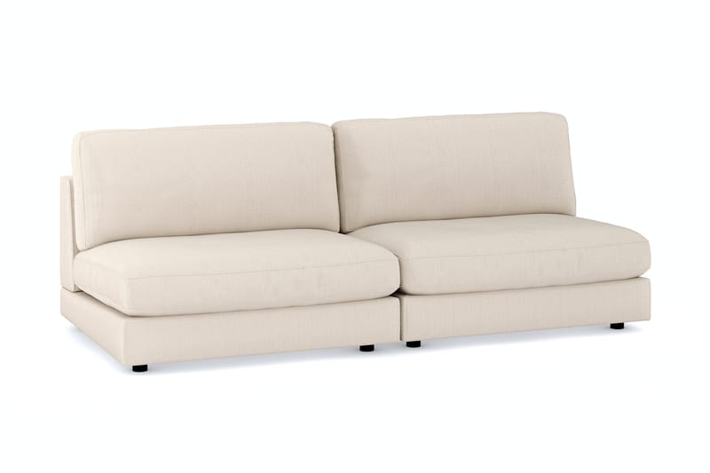 Arken 4-sits Modulsoffa i Manchester - Beige - Möbler - Soffa - Modulsoffor - Komplett modulsoffa