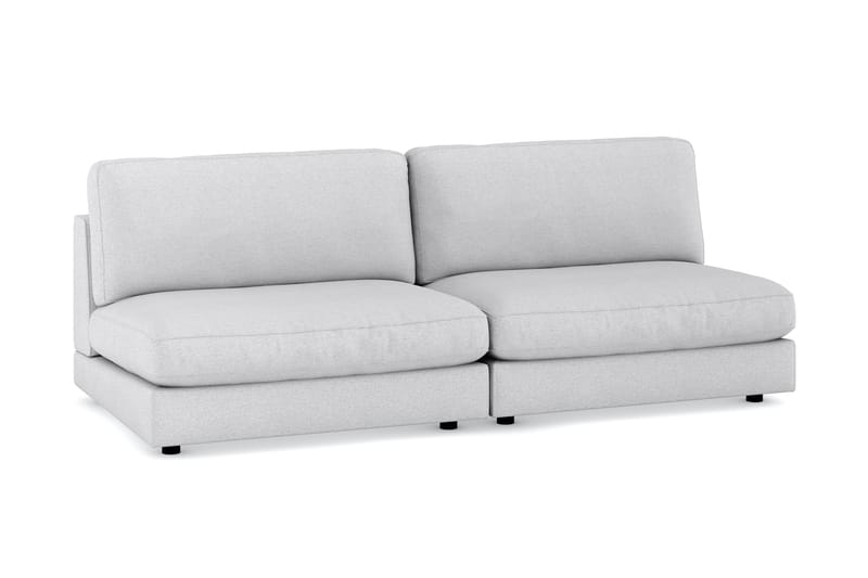 Arken 4-sits Modulsoffa i Tyg - Ljusgrå - Möbler - Soffa - Modulsoffor - Komplett modulsoffa