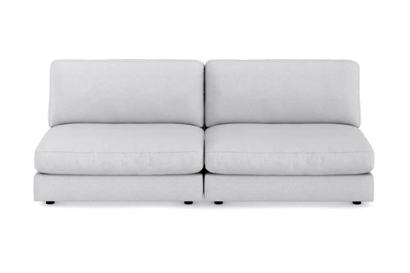 Arken 4-sits Modulsoffa i Tyg, Ljusgrå