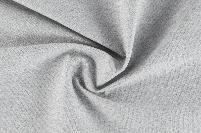 Arken 6-sits U-formad Modulsoffa + Fotpall i Tyg - Ljusgrå - Möbler - Soffa - Modulsoffor - Komplett modulsoffa