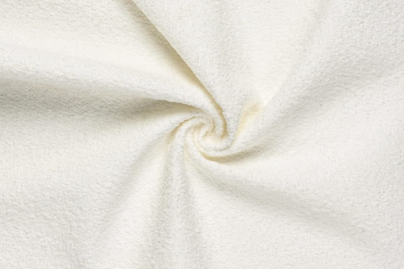 Arken 6-sits Vändbar L-formad Modulhörnsoffa med Divan + Fotpall i Bouclé - Vit - Möbler - Soffa - Modulsoffor - Komplett modulsoffa