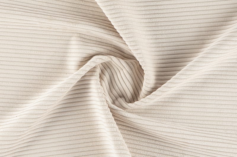 Arken 6-sits Vändbar L-formad Modulhörnsoffa med Divan + Fotpall i Manchester - Beige - Möbler - Soffa - Modulsoffor - Komplett modulsoffa