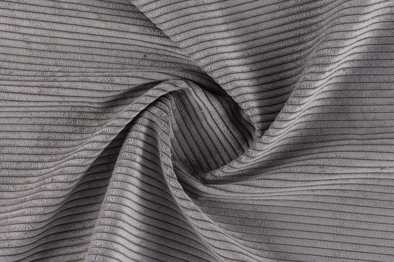 Arken 6-sits Vändbar L-formad Modulhörnsoffa med Divan + Fotpall i Manchester - Mörkgrå - Möbler - Soffa - Modulsoffor - Komplett modulsoffa