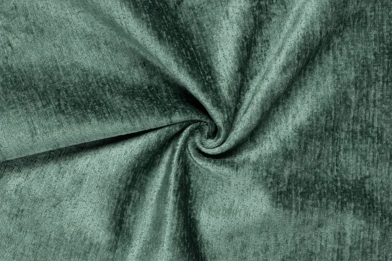 Arken 6-sits Vändbar L-formad Modulhörnsoffa med Divan + Fotpall i Sammet - Mörkgrön - Möbler - Soffa - Modulsoffor - Komplett modulsoffa