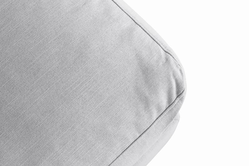 Arken 6-sits Vändbar L-formad Modulhörnsoffa med Divan + Fotpall i Tyg - Grå - Möbler - Soffa - Modulsoffor - Komplett modulsoffa