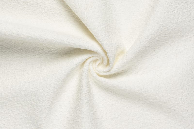 Arken 6-sits Vändbar U-formad Modulsoffa med Divan + Fotpall i Bouclé - Vit - Möbler - Soffa - Modulsoffor - Komplett modulsoffa