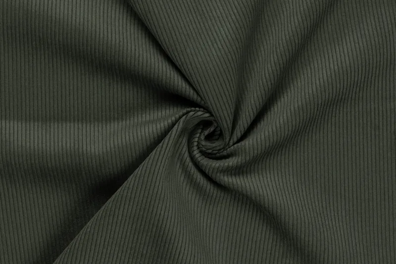 Arken 6-sits Vändbar U-formad Modulsoffa med Divan + Fotpall i Manchester - Mörkgrön - Möbler - Soffa - Modulsoffor - Komplett modulsoffa