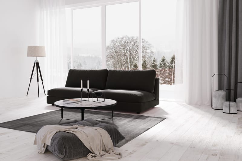 Arken Modulsoffa 3-sits - Linnesvart - Möbler - Soffa - Modulsoffor - Komplett modulsoffa