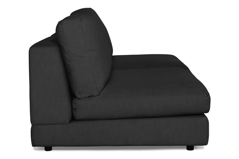 Arken Modulsoffa 3-sits - Linnesvart - Komplett modulsoffa