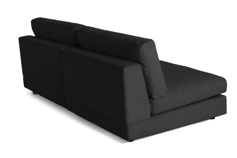 Arken Modulsoffa 3-sits - Linnesvart - Komplett modulsoffa