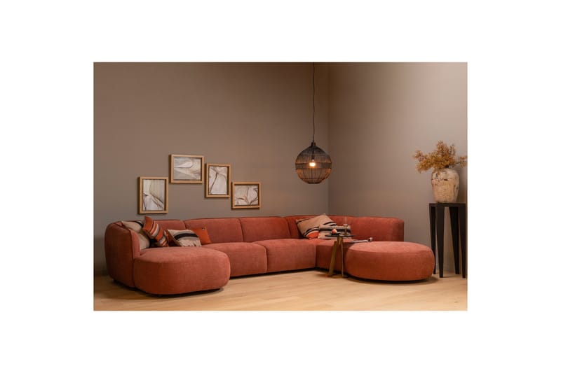 More Modulsoffa - Rosa - Möbler - Soffa - Modulsoffor - Komplett modulsoffa