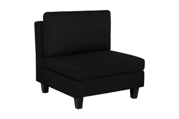 Skintebo Modulsoffa - Svart - Möbler - Soffa - Modulsoffor - Mittmodul