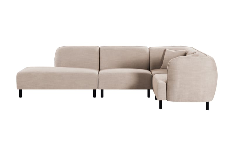 Space 4-sits Modulsoffa med Schäslong - Beige - Komplett modulsoffa