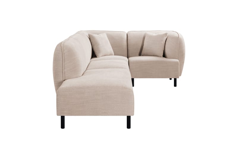 Space 4-sits Modulsoffa med Schäslong - Beige - Möbler - Soffa - Modulsoffor - Komplett modulsoffa