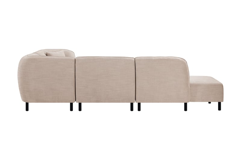 Space 4-sits Modulsoffa med Schäslong - Beige - Möbler - Soffa - Modulsoffor - Komplett modulsoffa