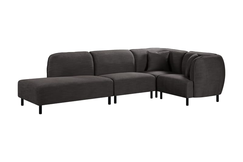 Space 4-sits Modulsoffa med Schäslong - Mörkgrå - Möbler - Soffa - Modulsoffor - Komplett modulsoffa